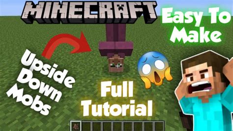 4 - YouTube. . How to make mobs upside down